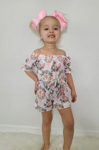 Little Girl Romper with an Easter twist by Clover Cottage
